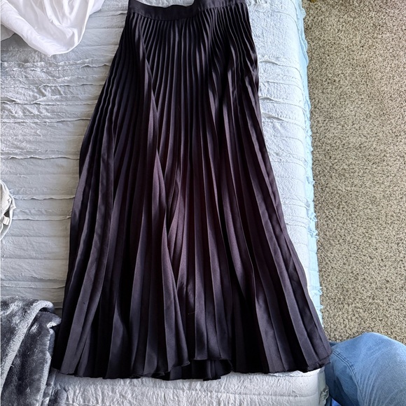 Elegant Black Pleated Skirt - Picture 1 of 3